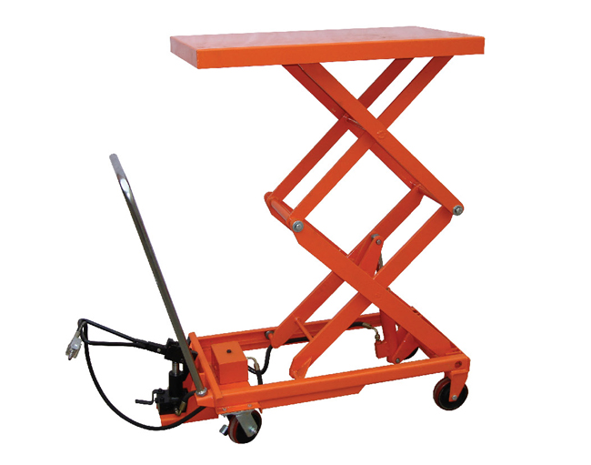 雙剪式氣動(dòng)液壓雙功能平臺(tái)車